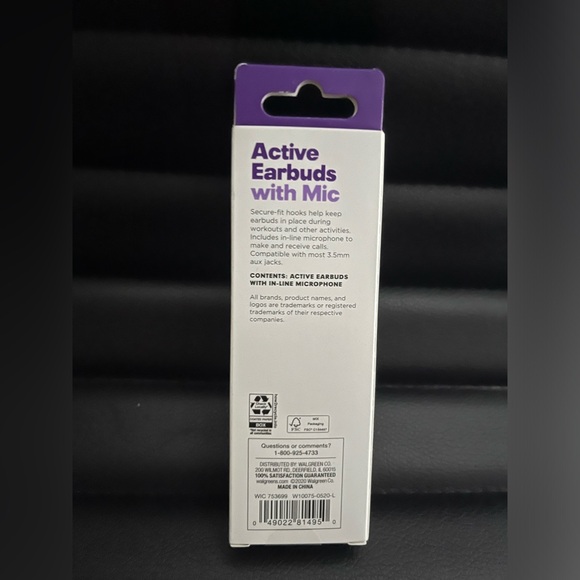Infinitive active earbuds with mic - Picture 4 of 4